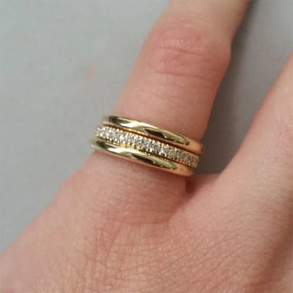 Wedding Ring with Zirconia – Exclusive Feminine Elegance