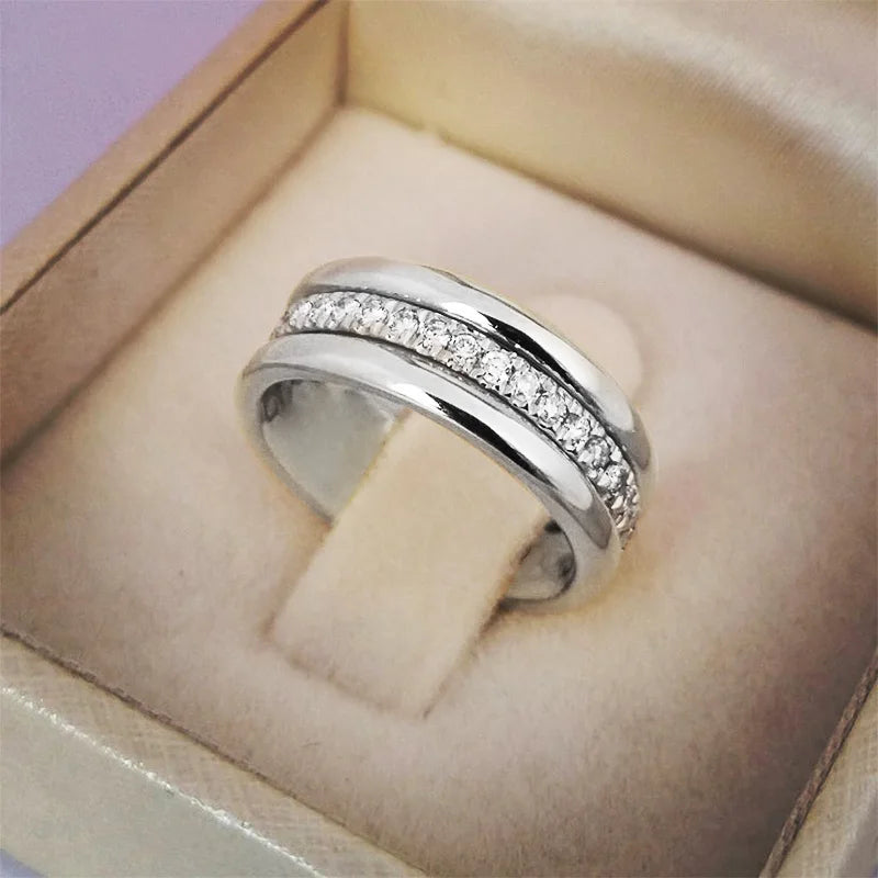 Wedding Ring with Zirconia – Exclusive Feminine Elegance