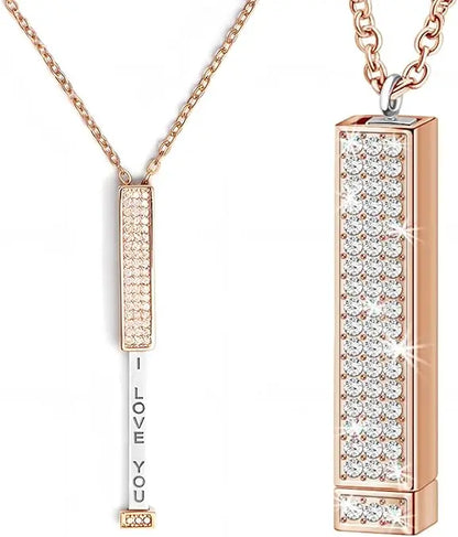 I Love You - Hidden Message Necklace
