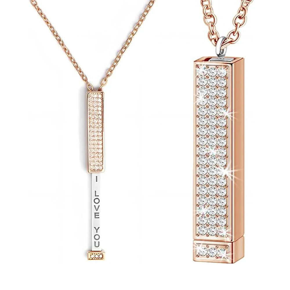 I Love You - Hidden Message Necklace