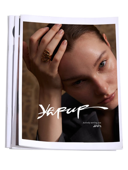 Geometric Stainless Steel Ring, ELEGANT