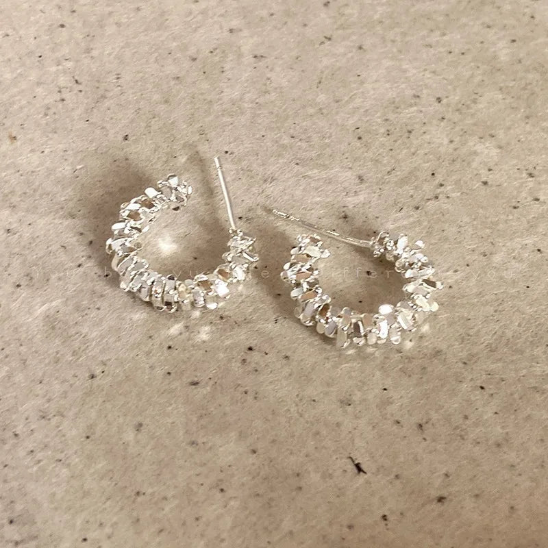 Elegant C Irregular Earrings for Women