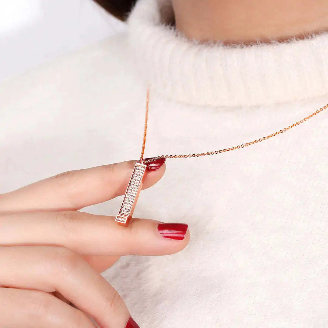 I Love You - Hidden Message Necklace