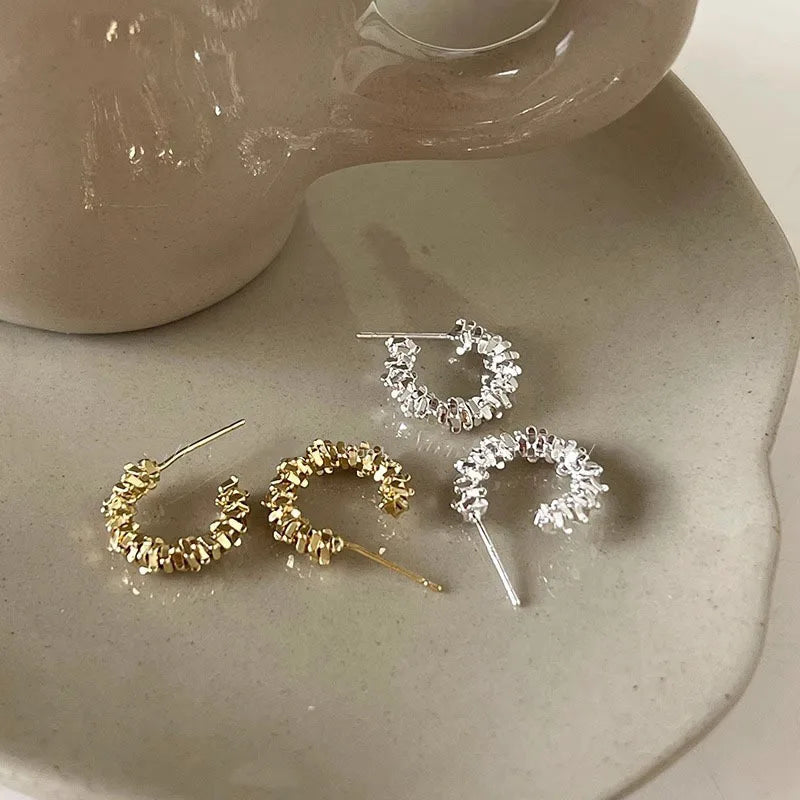 Elegant C Irregular Earrings for Women