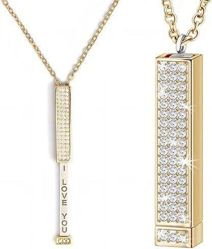 I Love You - Hidden Message Necklace