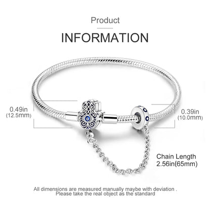 925 Silver Bracelet Four-Leaf Clover with Green Zirconia