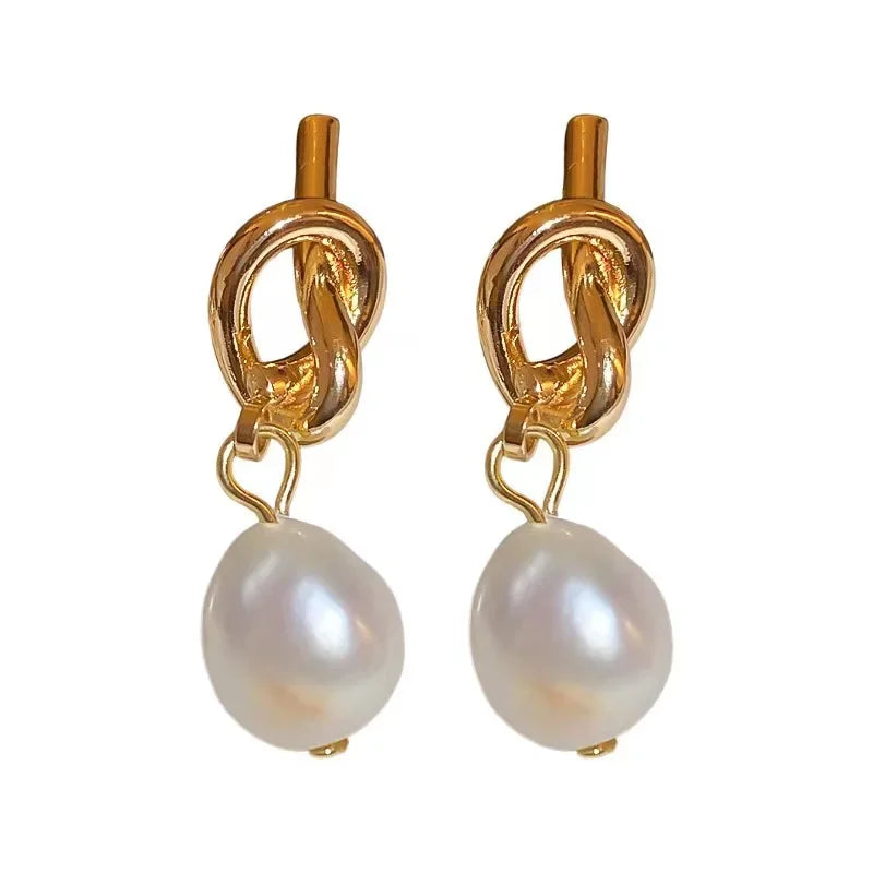 Pearl Earrings French Style ELEGANT