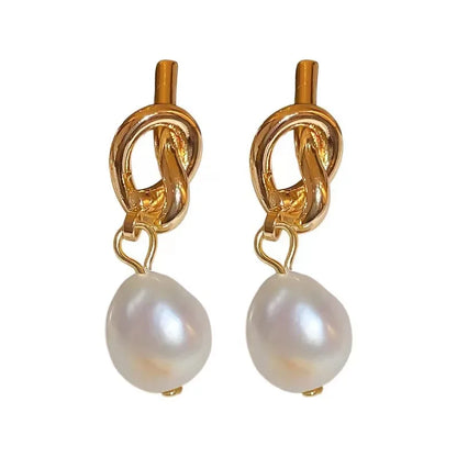 Pearl Earrings French Style ELEGANT