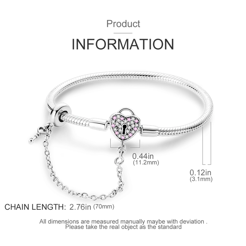 925 Silver Bracelet Four-Leaf Clover with Green Zirconia